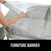 18-Inch Industrial Strength Stretch Wrap - 1200ft Durable Cling Film for Packaging - Infinite Pack